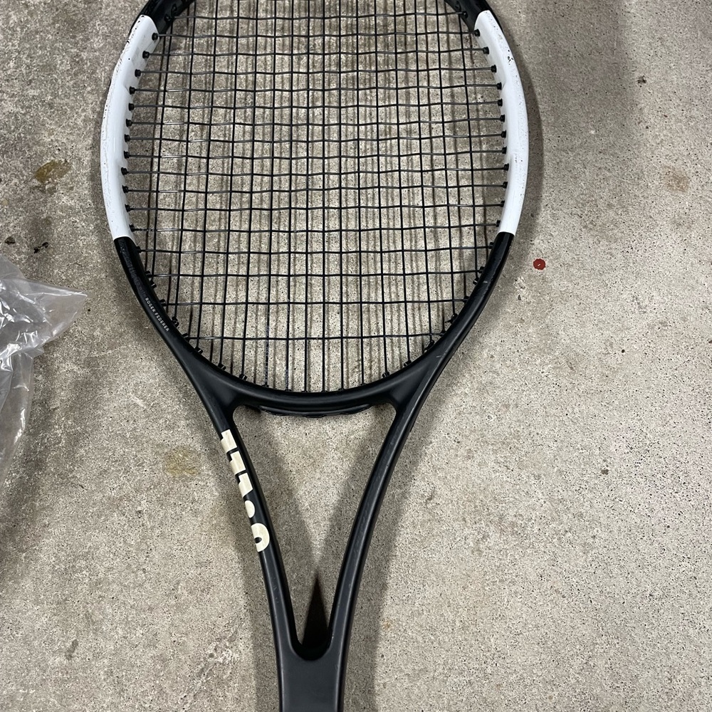 Wilson Black and White Tennis Racket